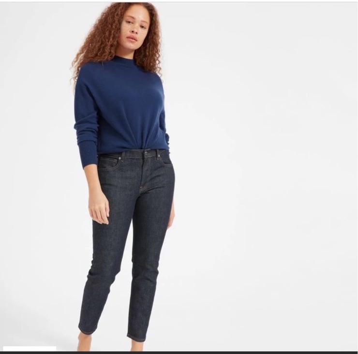New Everlane The Mid Rise Skinny Ankle Jeans Size 26