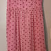 RARE Betsey Johnson Pink Heart Foil Sweetheart Tiered Dress – Size 12