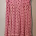 RARE Betsey Johnson Pink Heart Foil Sweetheart Tiered Dress – Size 12