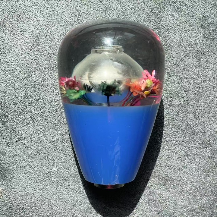 RARE Vintage Japan Dried Flower Shift Gear Knob JDM Thread Size 8.5mm x 1.25 NOS