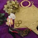 VS LUXURY GORGEOUS VINTAGE 2PC SET GOLD EMBELLISHED – NWOT
