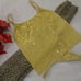 VS LUXURY GORGEOUS VINTAGE 2PC SET GOLD EMBELLISHED – NWOT