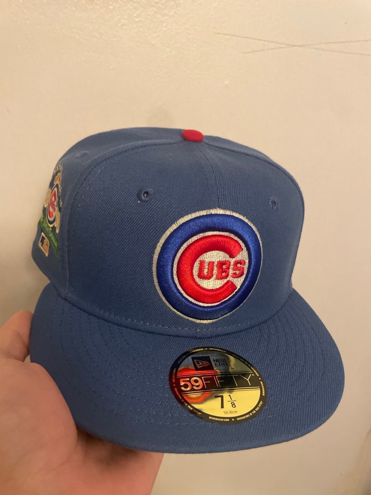 Myfitteds Chicago cubs 1990 all star game patch size 7 1/8 brand new in store ex