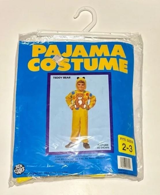 Ben Cooper Vintage Kid's PJ Bear Costume