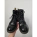 Dr. Martens black Delaney leather combat boots 4 boys/5 girls