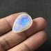 White Rainbow moonstone Pears Shape Cabochon-WRL-43-5