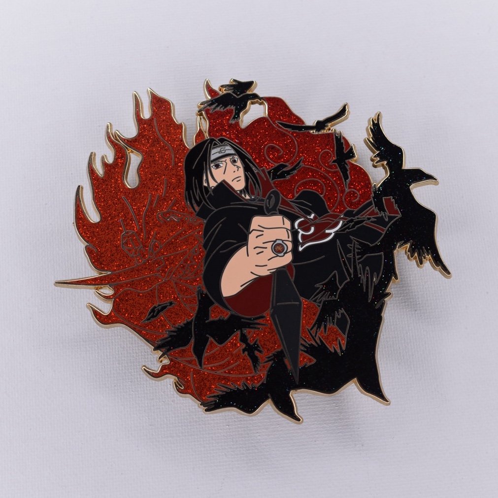 naruto itachi uchiha enamel pin *PERSONAL
