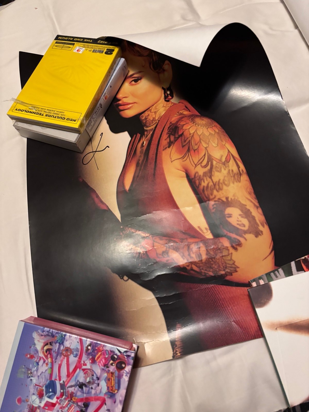 Kehlani Signed Poster (SEE PHOTO)