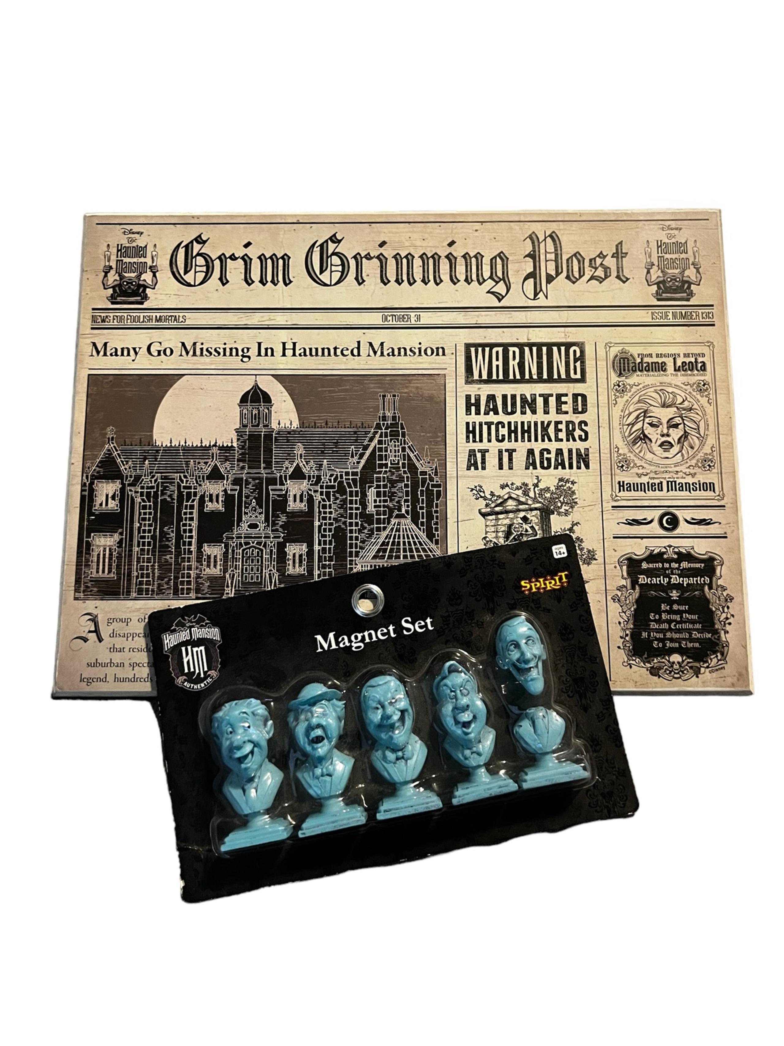 Haunted Mansion Spirit Halloween Sign and Magnets