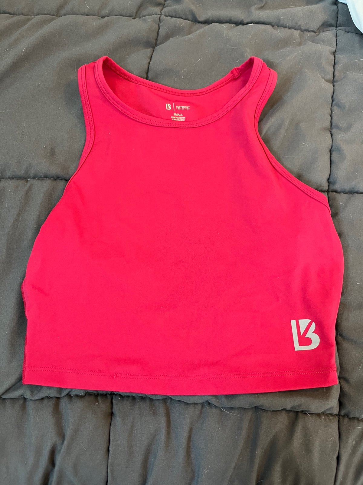 New pink Buffbunny crop size small