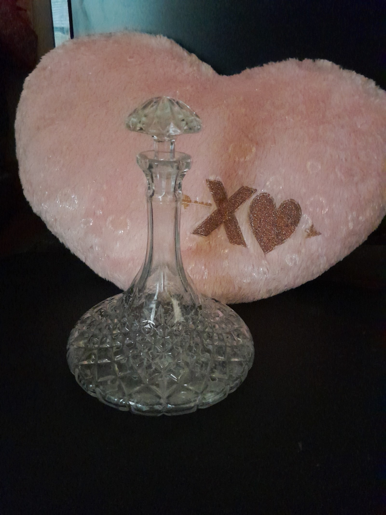 Vintage wine decanter