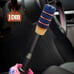 BRAND NEW UNIVERSAL Burnt Blue Frosted Manuel Stick Shift Knob & Extender