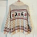 Torrid mock neck knit chunky sweater christmas