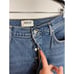 AGOLDE Riley High Rise Straight Leg Denim Jean Medium Blue Wash in 31 / 12