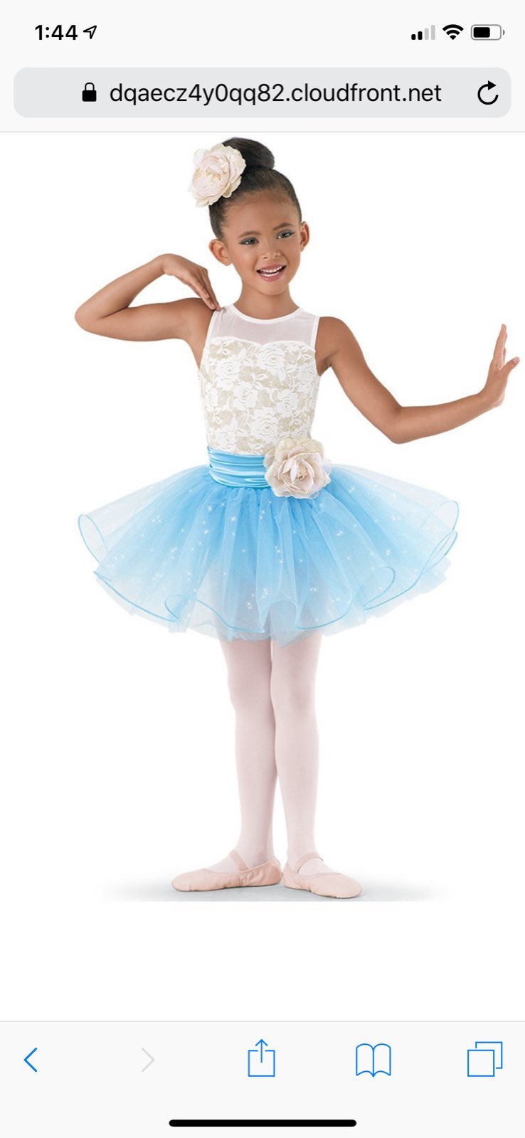 Weissman Ballerina Costume Brand New