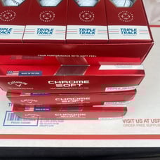 4 Dozen NEW Callaway Chrome Soft Triple Track Golf Balls