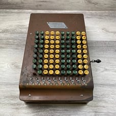 Felt & Tarrant MFG Co. Comptometer Trade Adding Machine Chicago USA Antique
