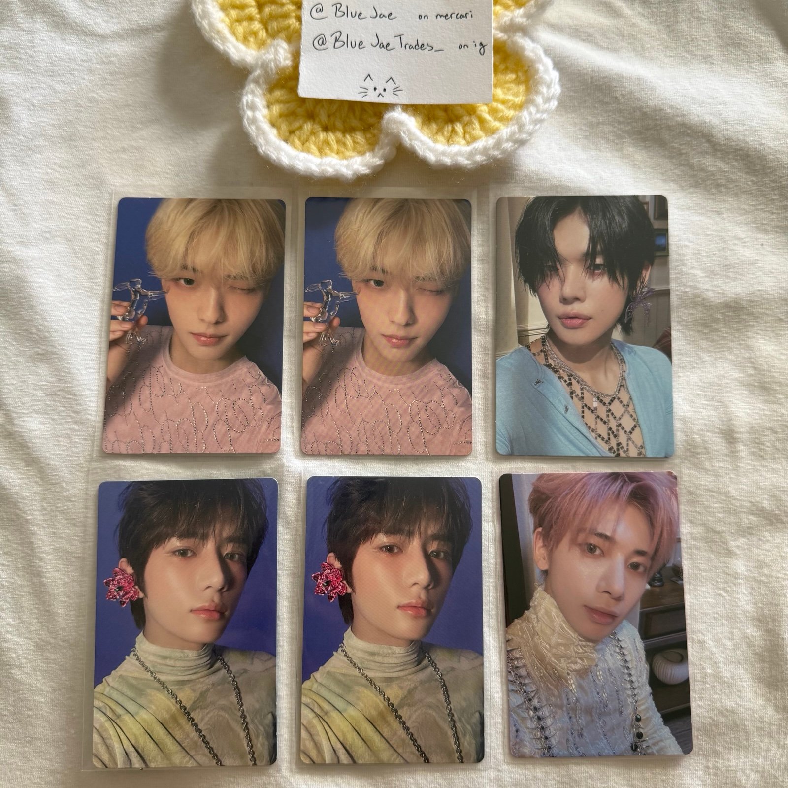 TXT TNC: Temptation Lullaby ver photocard set Soobin Yeonjun Beomgyu Taehyun