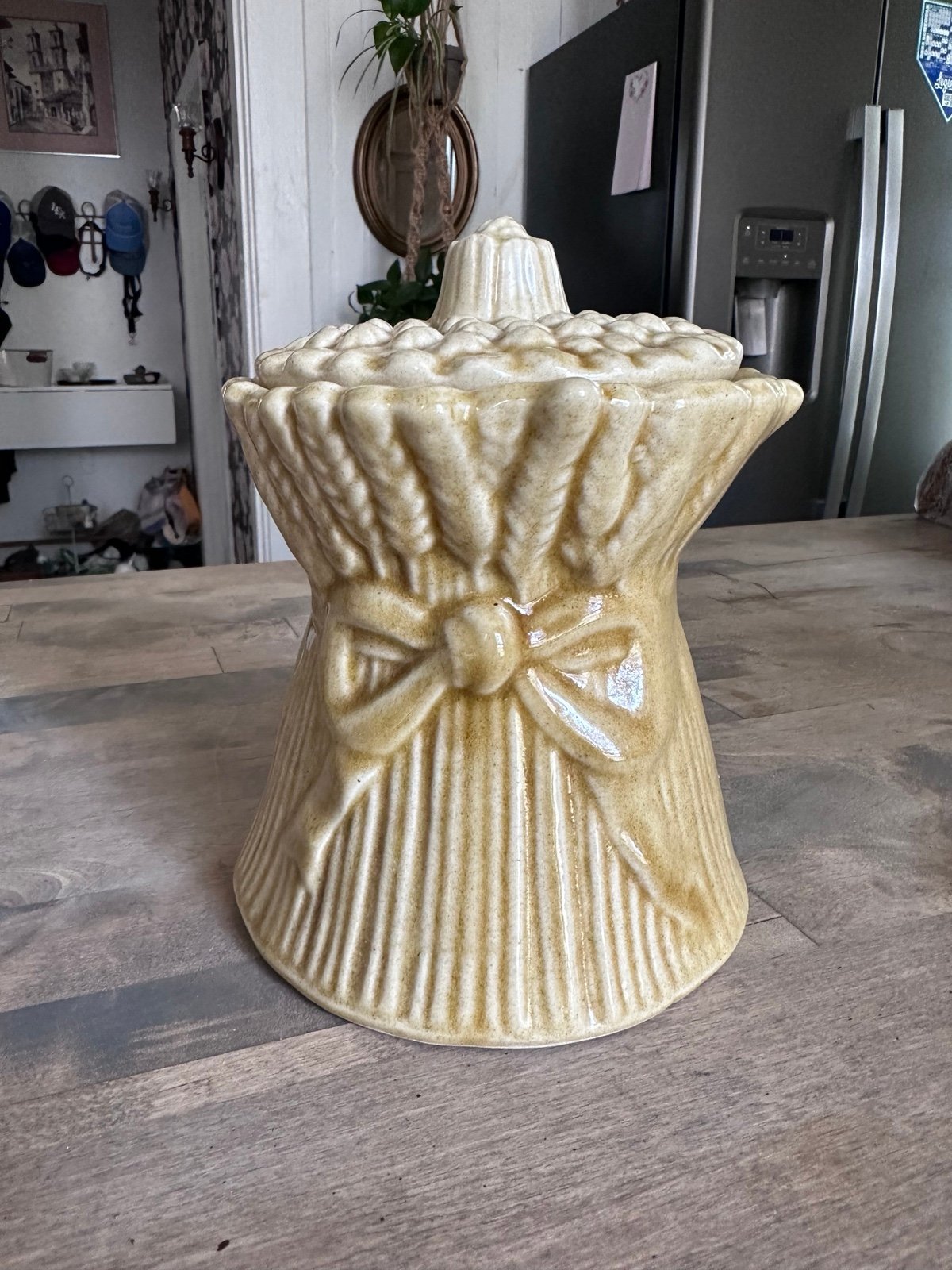 Vintage House of Webster Cookie Jar wheatstack