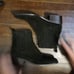 NEW Sam Edelman Bronson Boots Womens 7.5 Suede Country Western Cottage Chic Dark