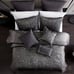 14 Piece Queen Complete Bedding Set Black