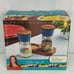 Pioneer Woman Salt & Pepper Grinder Set Fancy Flourish 3Pc Floral Glass Green