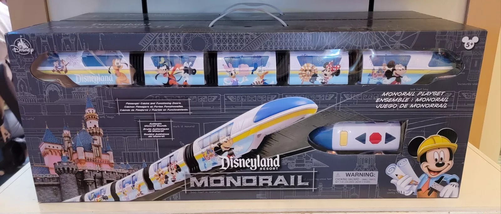 Disney Parks Disneyland Resort Monorail Playset New in Box Mickey