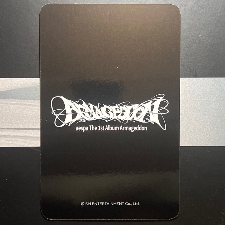 aespa Winter [Armageddon] Ktown4u Lucky Draw Photocard | Mercari