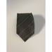 Emporio Armani Tie 100% Silk Necktie Olive Green Striped 59 L 3.75 W Italy