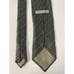 Emporio Armani Tie 100% Silk Necktie Olive Green Striped 59 L 3.75 W Italy