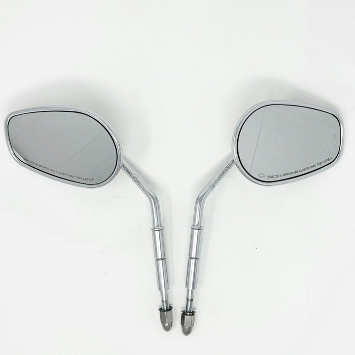 Harley Davidson OEM Chrome Mirror Set Freewheeler Left & Right *Tall Extension