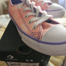 Converse All Star Bleached Coral low top sneakers SIZE 12.5