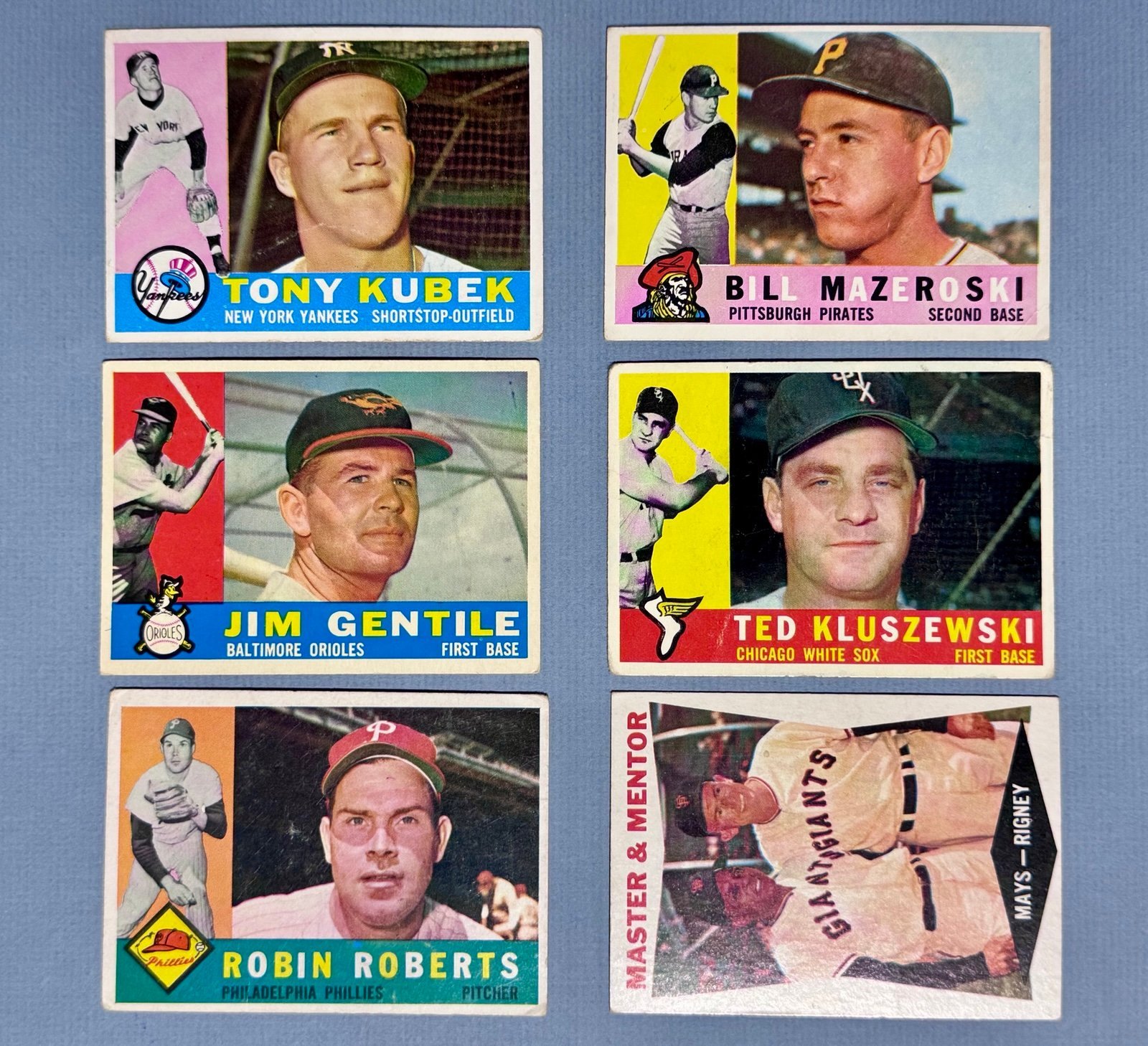 1960 Topps Baseball Cards