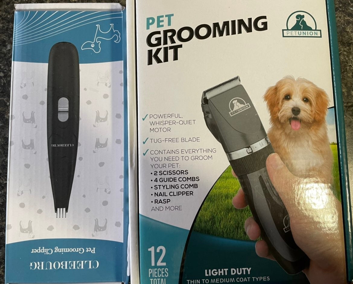 Pet grooming kit