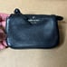 NWT KATE SPADE Cardholder Wallet Mini Natasha Larchmont Ave Blk Pebbled Leather
