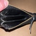 NWT KATE SPADE Cardholder Wallet Mini Natasha Larchmont Ave Blk Pebbled Leather