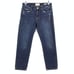 Frame Le Garcon Boyfriend Crop Jeans Women's Size 25 Dark Wash Denim Distressed