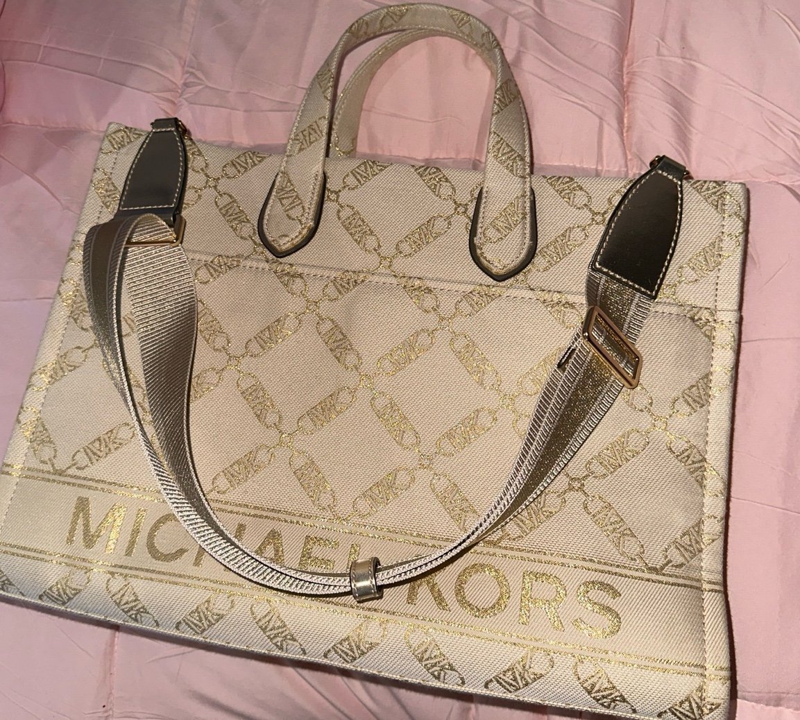 Michael Kors large crossbody satchel purse