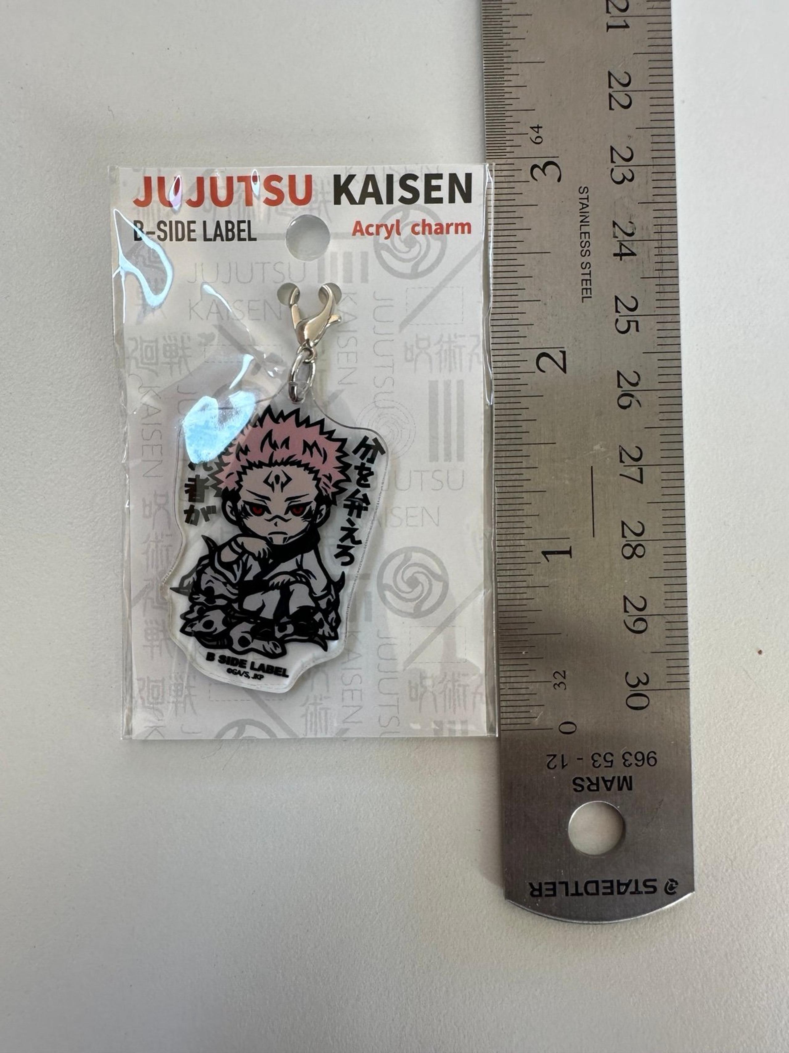 Ryomen Sukuna Jujutsu Kaisen Acrylic Charm B-Side Label
