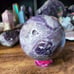 Xl silky fluorite sphere