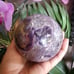 Xl silky fluorite sphere