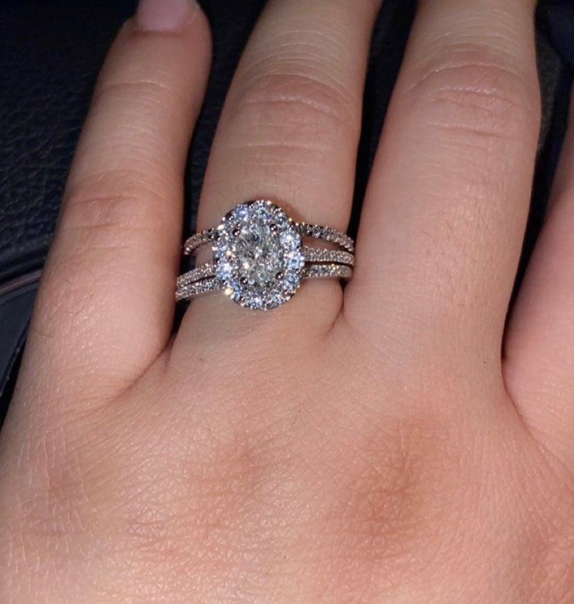 Wedding Ring Plus Wedding Bands