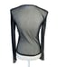 Isaac Mizrahi Sheer Mesh Top Womens Sz S Black Whimsigoth Fairy Grunge Goth Y2K
