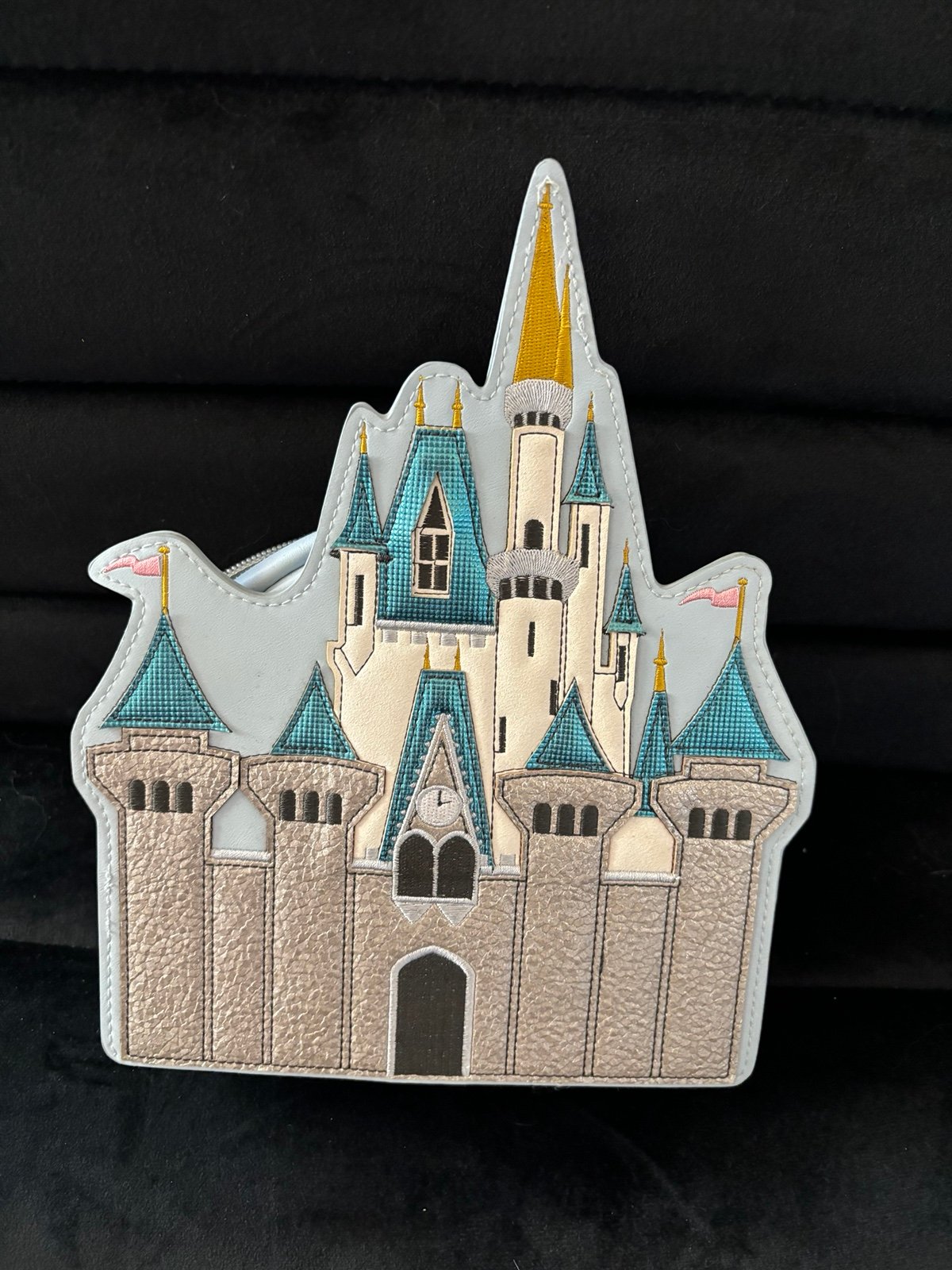 Disneys cinderella castle crossbody bag