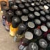Sally Hansen Hard As Nails Xtreme Wear Nail Polish lot of 129 used
