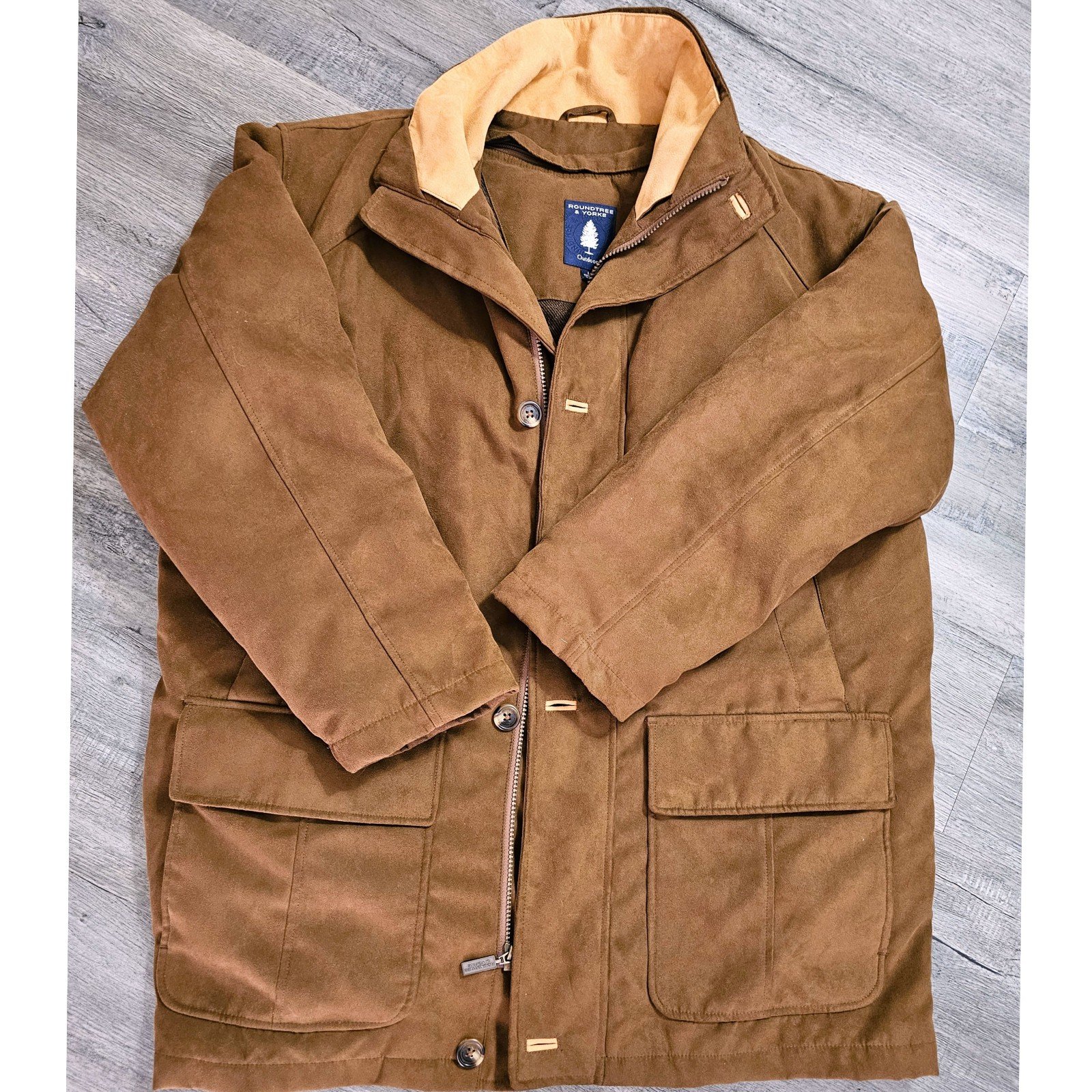 Roundtree and shop yorke suede jacket