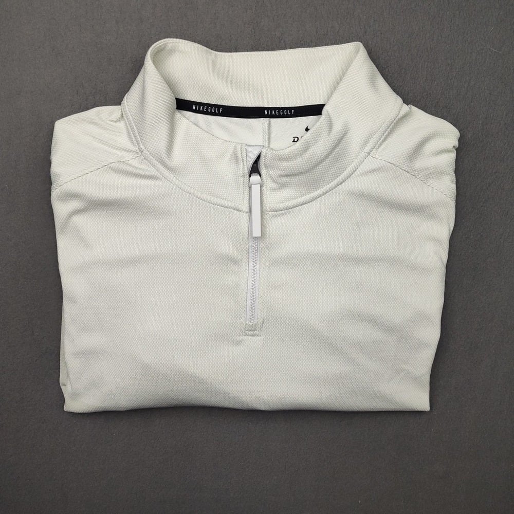Nike Shirt Men 2XL XXL Golf Quarter Zip Vapor Dri Fit Performance Court CU9828