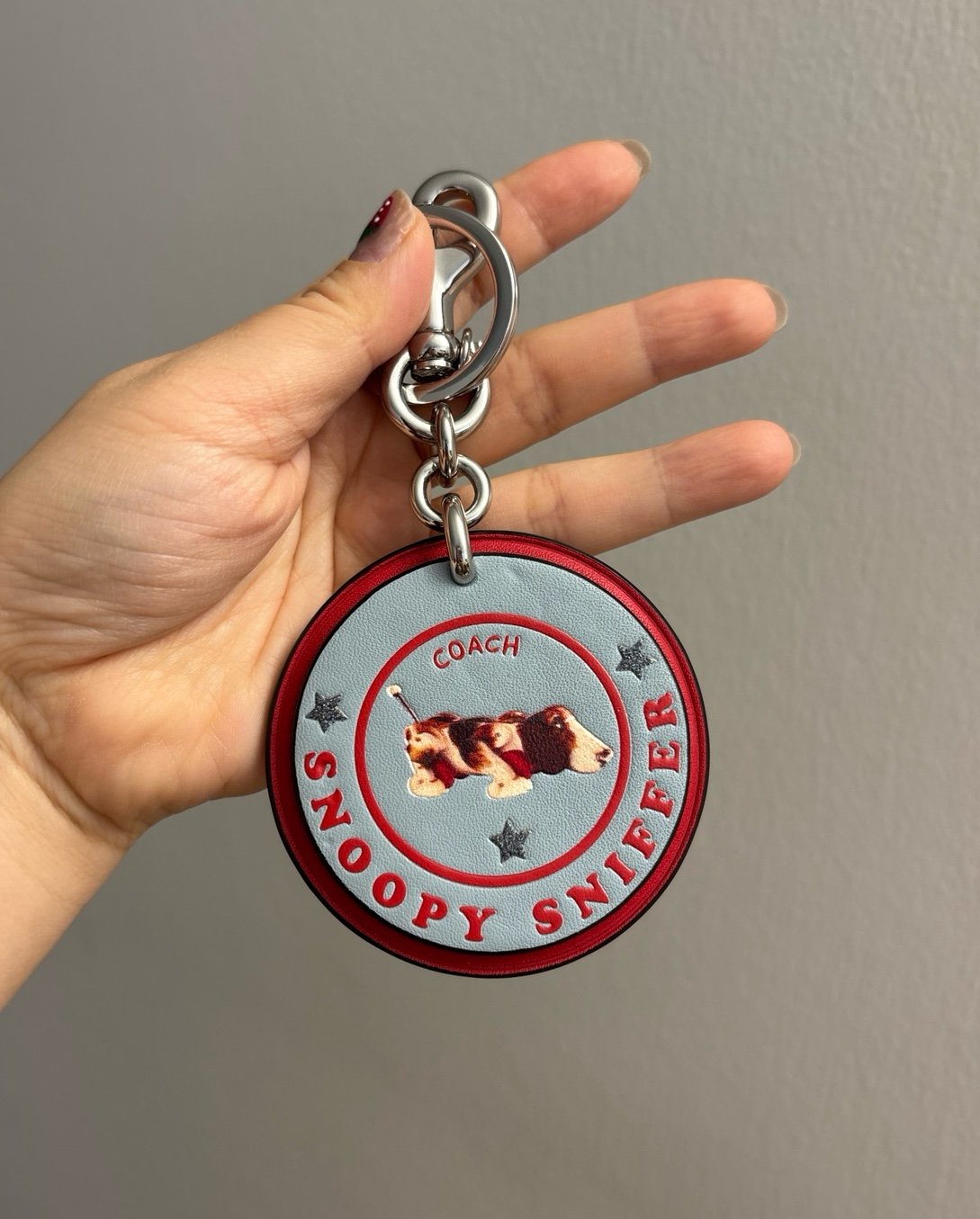 Coach Snoopy Bag Charm Like New!