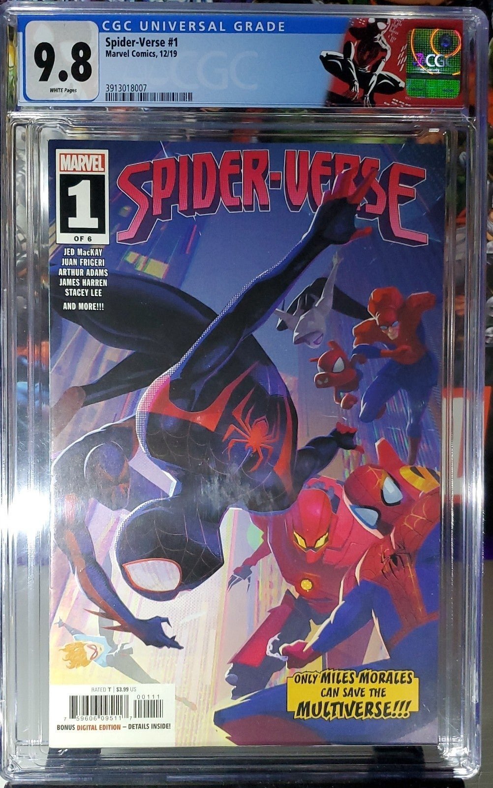 Spider-Verse #1 CGC 9.8 1st Appearance Spider Zero & Many More Marvel 2019