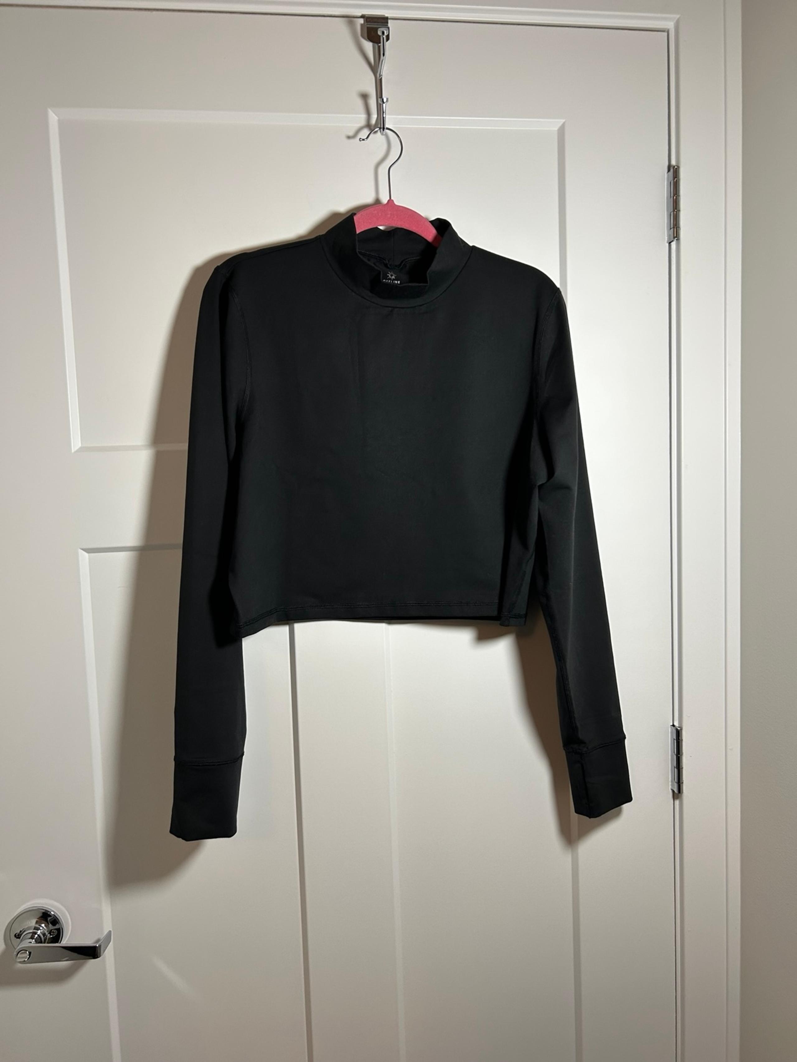 XXL Aerie black crop top
